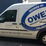 Owen Security corporate fleet wrap.