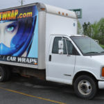 Tint Wrap corporate trailer wrap