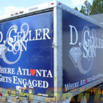 D Geller and Son corporate trailer full wrap