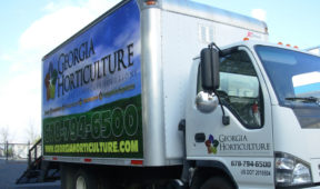 Georgia Horticulture corporate work vehicle wraps