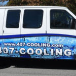 AC Experts corporate wrap with logos and lettering
